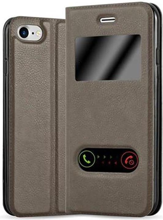 Actual product image Cadorabo Book with View double window cover (Apple iPhone SE (2nd Gen), Apple iPhone 7)