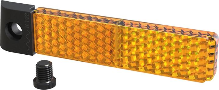 Actual product image Shimano Reflector SM-PD69 Orange