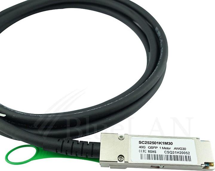 Produktbild CBO IBM 49Y7890 kompatibles BlueLAN DAC QSFP SC252501K1M30