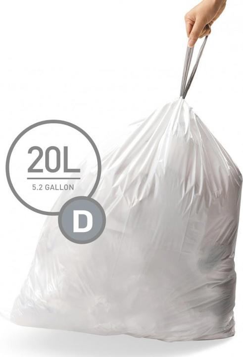 Immagine prodotto Simplehuman Sacchetti per la spazzatura (20 x, 20 l)