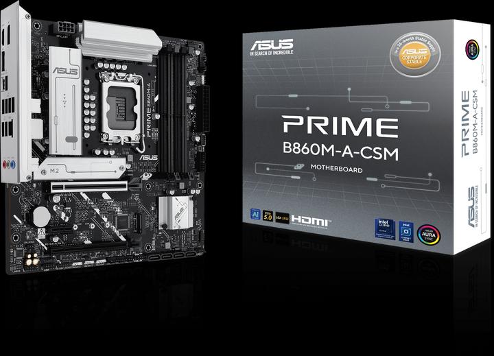 Immagine prodotto ASUS PRIME B860M-A-CSM (LGA 1851, Intel B860, mATX)