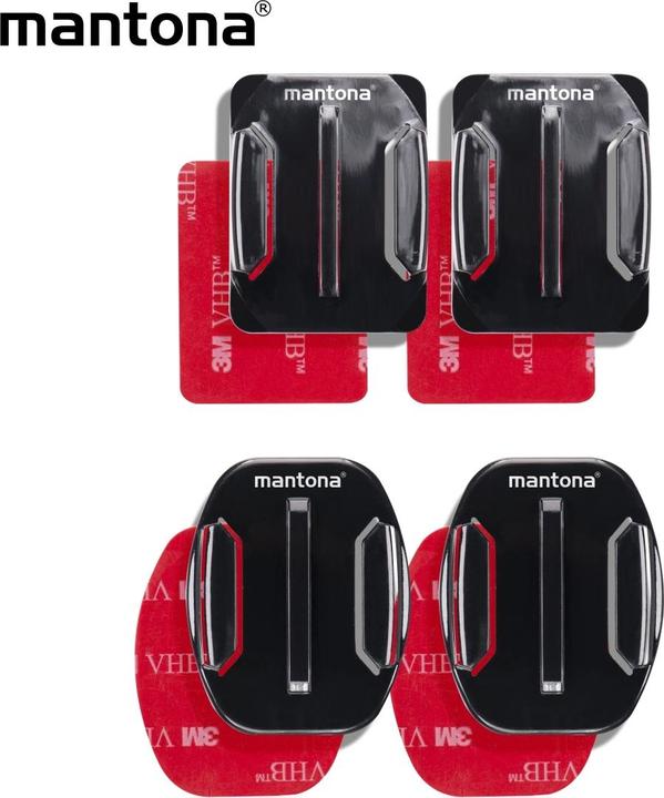 Produktbild mantona Klebebefestigung für GoPro (Diverse)
