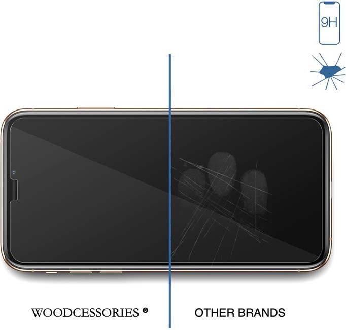 Actual product image Woodcessories Premium Glass 2.5D (1 Piece, Apple iPhone 13, Apple iPhone 13 Pro)