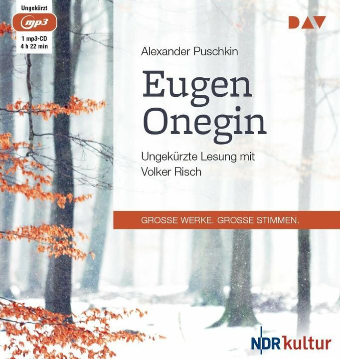 Produktbild Eugen Onegin (Alexander Puschkin, Volker Risch, Friedrich von Bodenstedt, Deutsch)