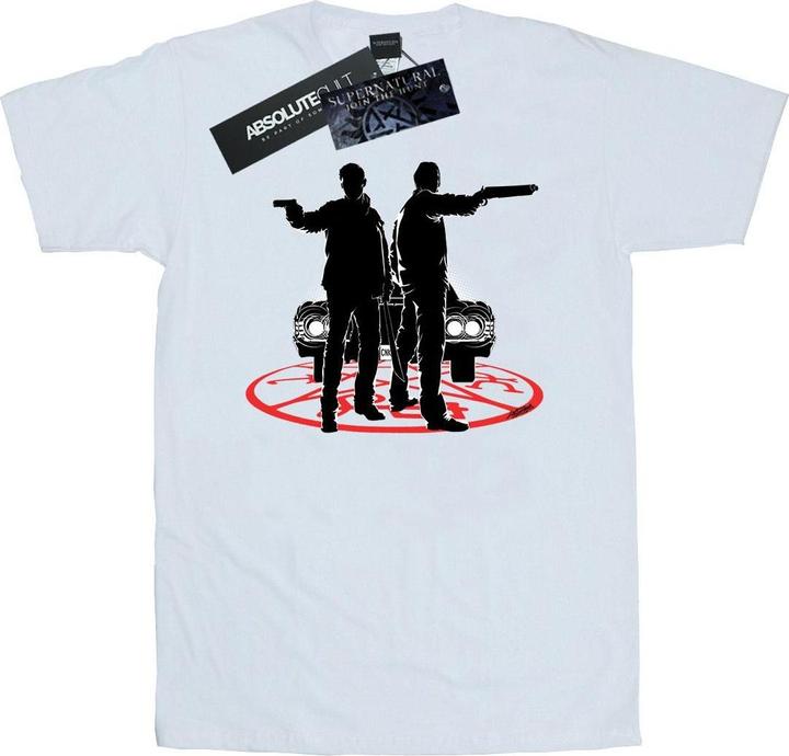 Supernatural Sam And Dean Silhouette TShirt (XXL)