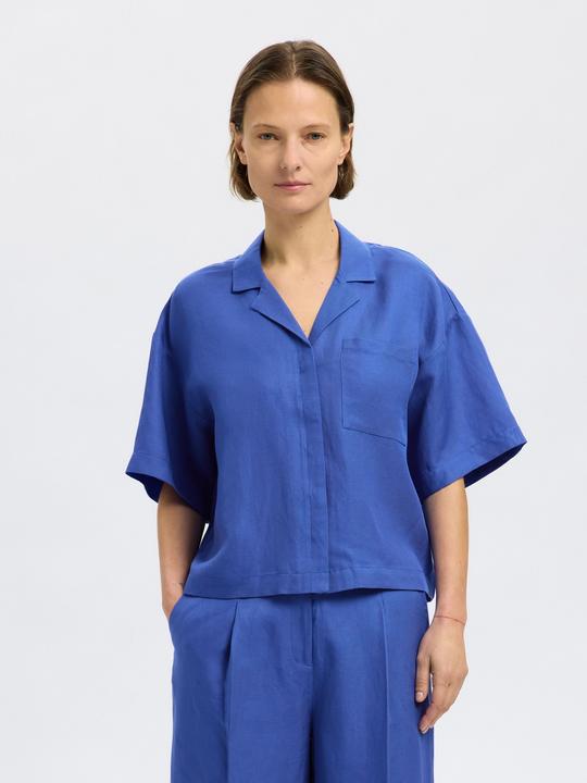 Actual product image Selected Femme Boxy Kurzarmhemd (34)