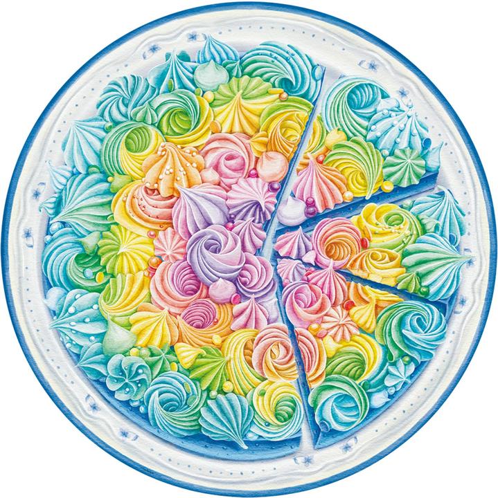 Produktbild Ravensburger Circle of Colors Rainbow Cake (500 Teile)