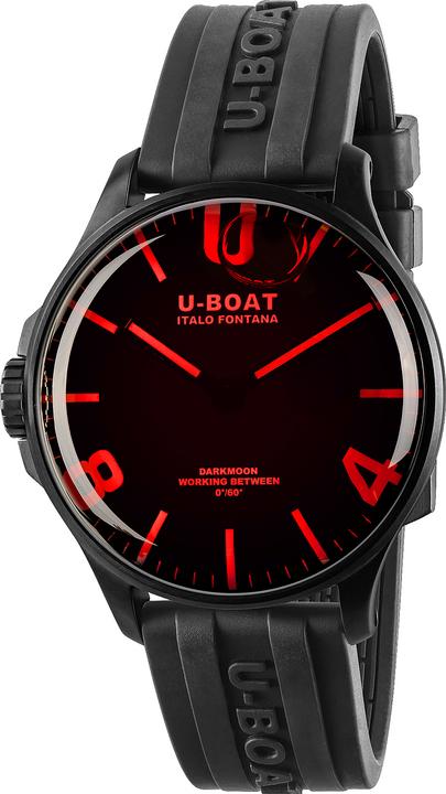 U-Boat 8466/B Darkmoon Red IPB 44mm 5ATM (Analoguhr, 44 mm)