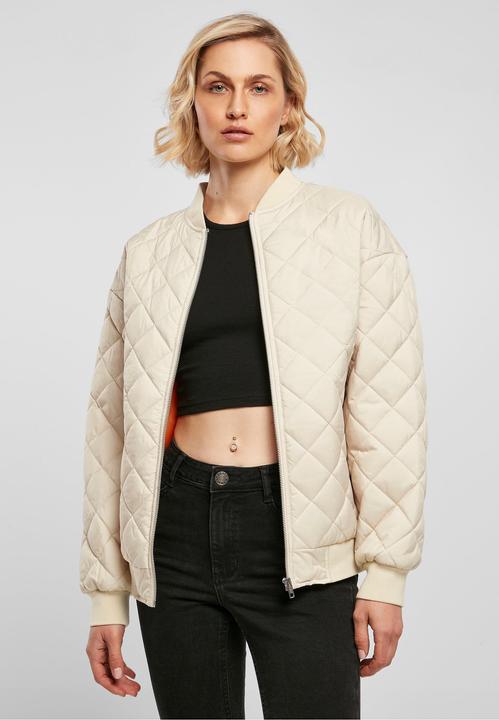 Produktbild Urban Classics Ladies Oversized Diamond Quilted Bomber Jacket - 16646 (4XL)