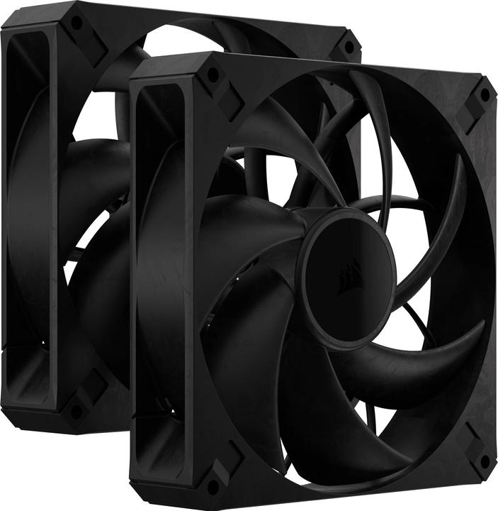 Image du produit Corsair Acc Cas Fan RS140 MAX PWM 2x14cm black (140 mm, 2 x)