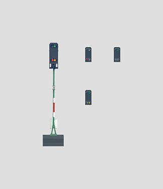 Produktbild Märklin H0 76493 Lichtsignal Einfahrsi