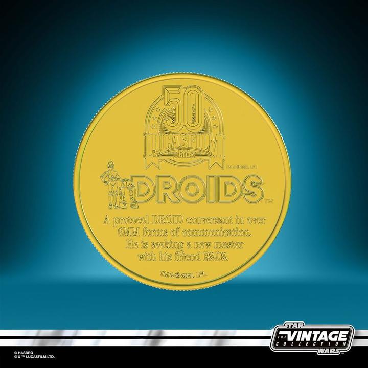 Image du produit Hasbro Star Wars : Droids Vintage Collection Figurine 2021 See-Threepio (C-3PO)