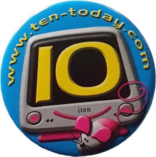 Generic Nummer Abzeichen 10. Geburtstag