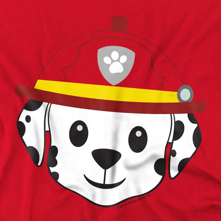 Actual product image Paw Patrol Mens Marshall Emoji T-Shirt (4XL)