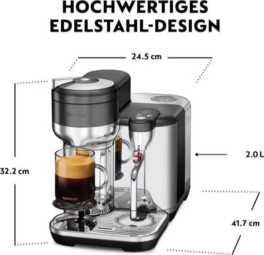 Actual product image Sage Nespresso Vertuo Creatista (NESPRESSO Vertuo, CH plug)