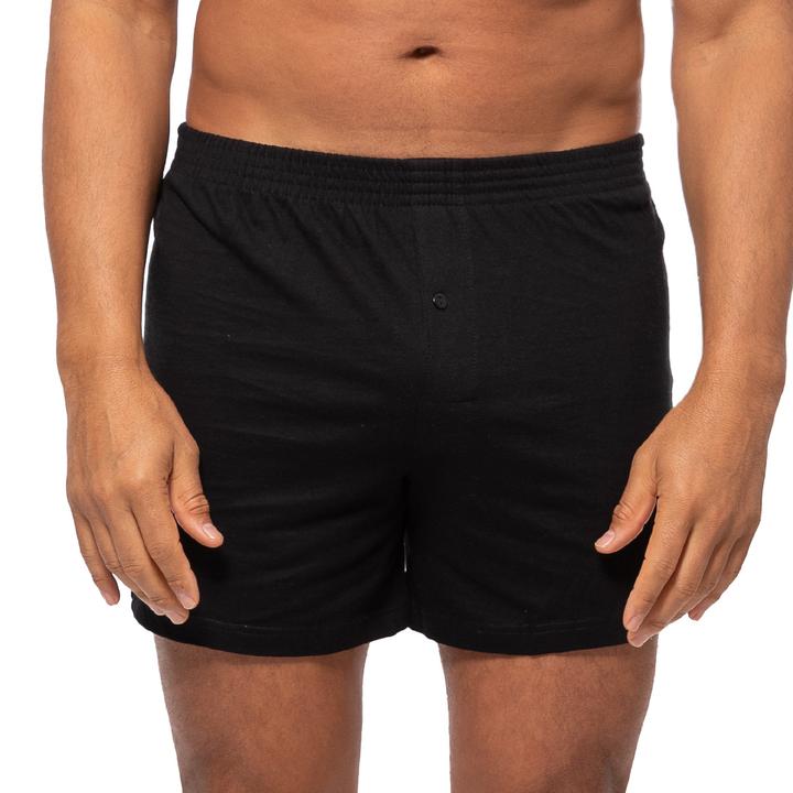 Actual product image Almonu Pack of 6 Organic Cotton Boxer Shorts (M, pack of 6)