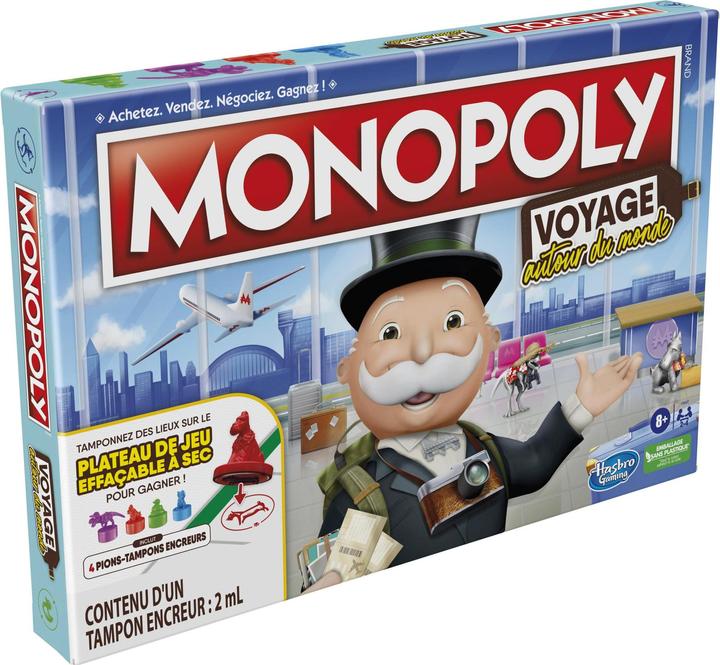 Immagine prodotto Monopoly Viaggiare nel mondo (Francese)