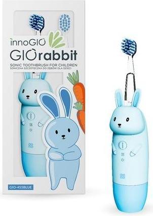 Produktbild Innogio GIOrconejo Elektrische Kinderzahnbürste mit 7 LED Farben Silikongriff 4 Modi Timer 2 (Oszillierende Zahnbürste)