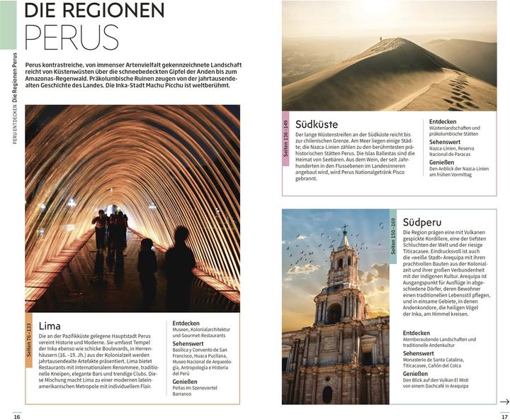 Immagine prodotto DK Vis a Vis Peru (Tedesco, DK Verlag Viaggi, 2024)