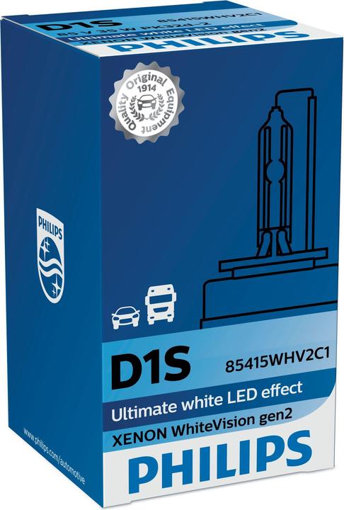 Actual product image Philips Xenon WhiteVision (D1S)