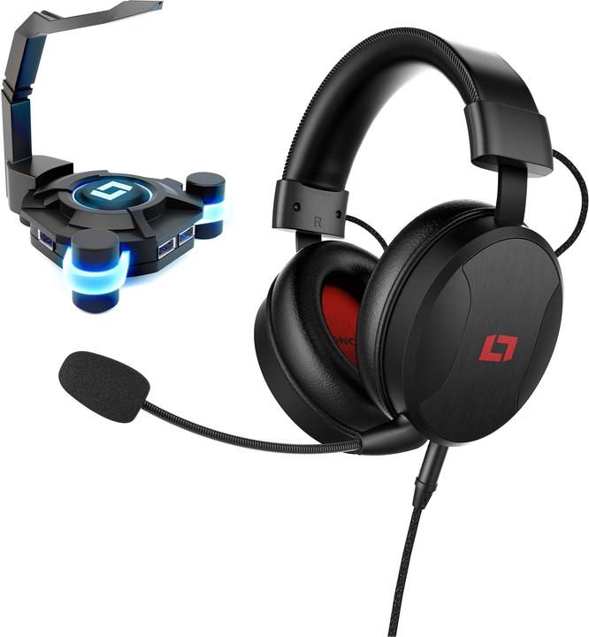 Produktbild Lioncast LX50 Gaming Headset + gratis MB10 Mouse Bungee