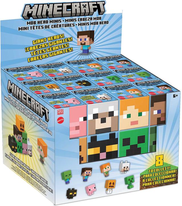 Produktbild Minecraft Mob Head Minis