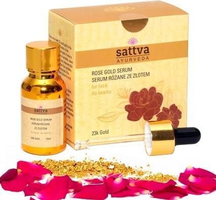 Produktbild Sattva Ayurveda Rose Gold Rose Serum With Gold For Face 15Ml (15 ml)