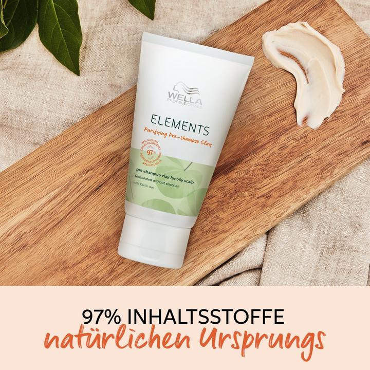 Produktbild Wella Elements - Purifying Pre-shampoo Clay (70 ml, Flüssiges Shampoo)