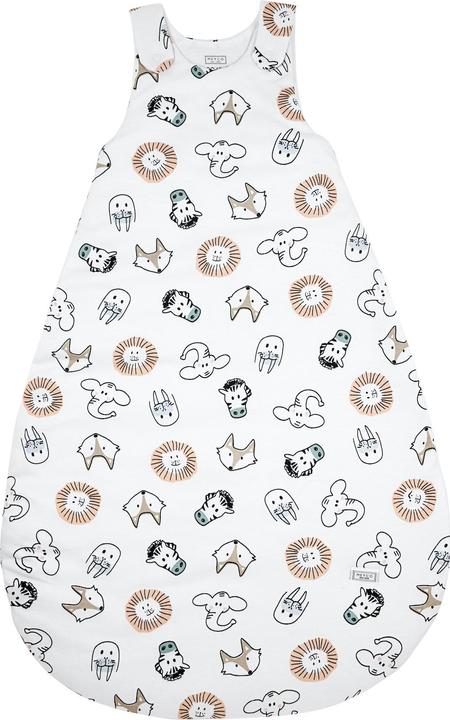 Actual product image Meyco Sleeping bag jersey 2-piece 50/56 Animal (56 cm)