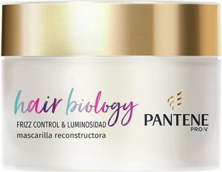 Pantene HAIR BIOLOGY FRIZZ & LUMINOSIDAD mascarilla 160 ml (160 ml)