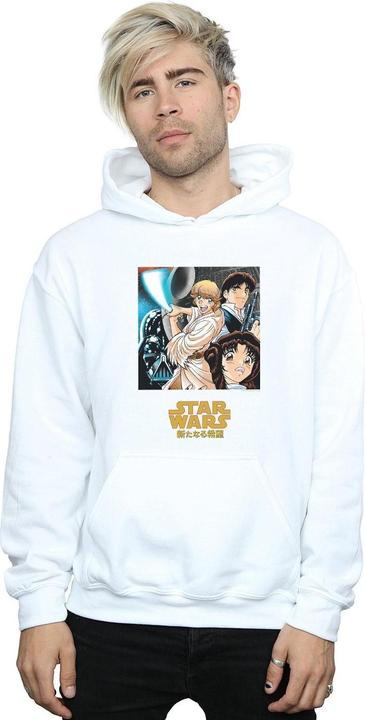Produktbild Star Wars Anime Poster Kapuzenpullover (M)