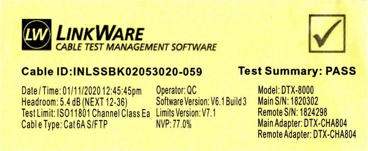 Image du produit InLine Câble patch (S/FTP, CAT6a, 2 m)