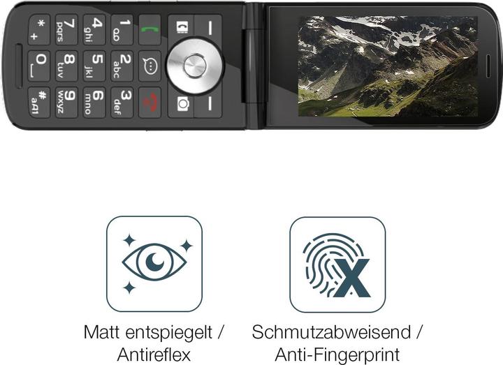 Actual product image Dipos Anti-Shock Screen Protector Matte (1 Piece, Emporia TouchSmart)