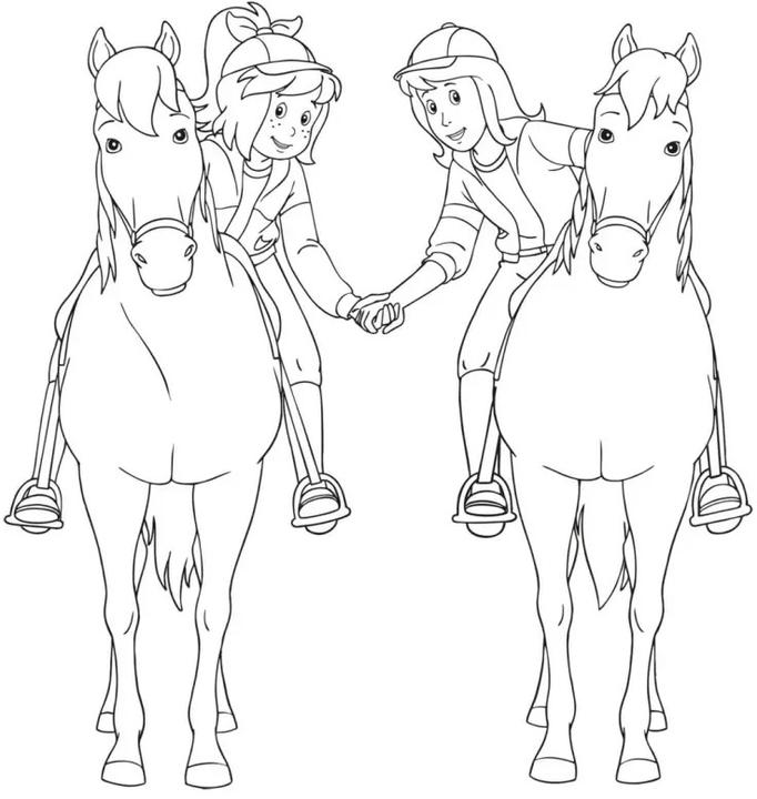 Image du produit Bibi et Tina : Mon bloc de coloriage coloré