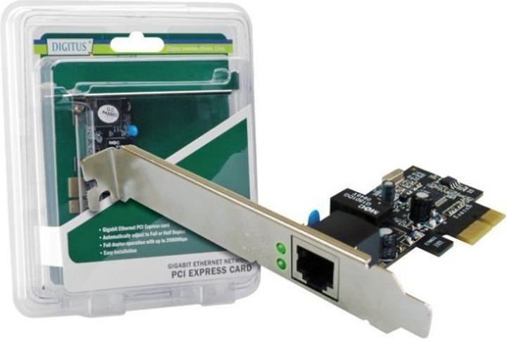 Actual product image Digitus Gigabit Ethernet PCI Express Card, 2-port (PCI-E x1)