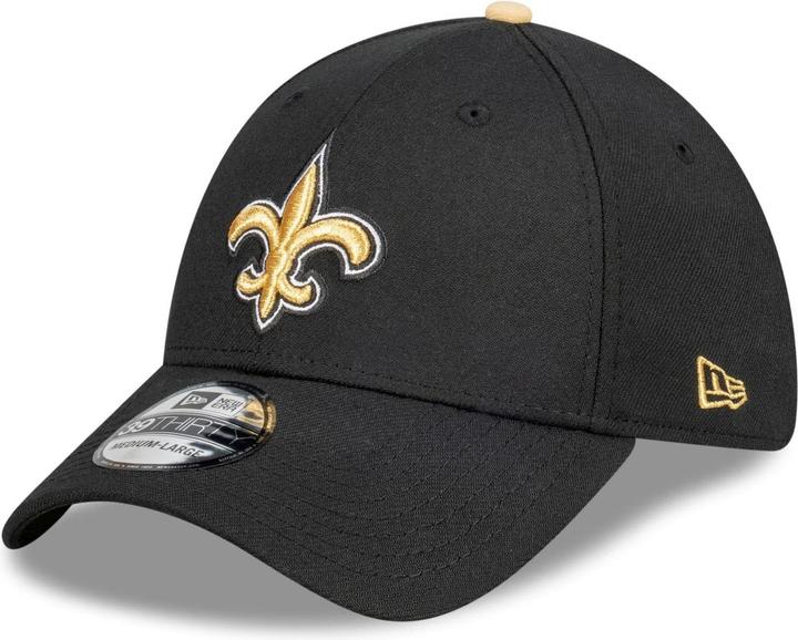 Produktbild New Era 39Thirty Stretch Cap - NFL New Orleans Saints - L/XL (XL)
