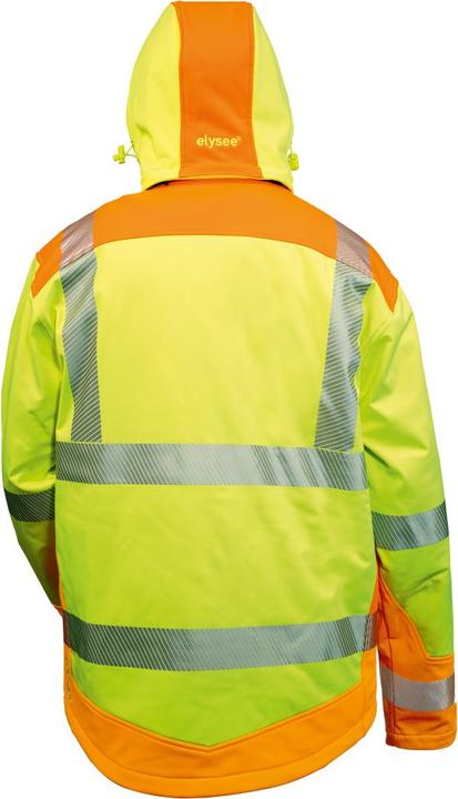 Produktbild Elysee Warnschutz-Softshelljacke Rickmer Grösse XXL gelb/orange (XXL)