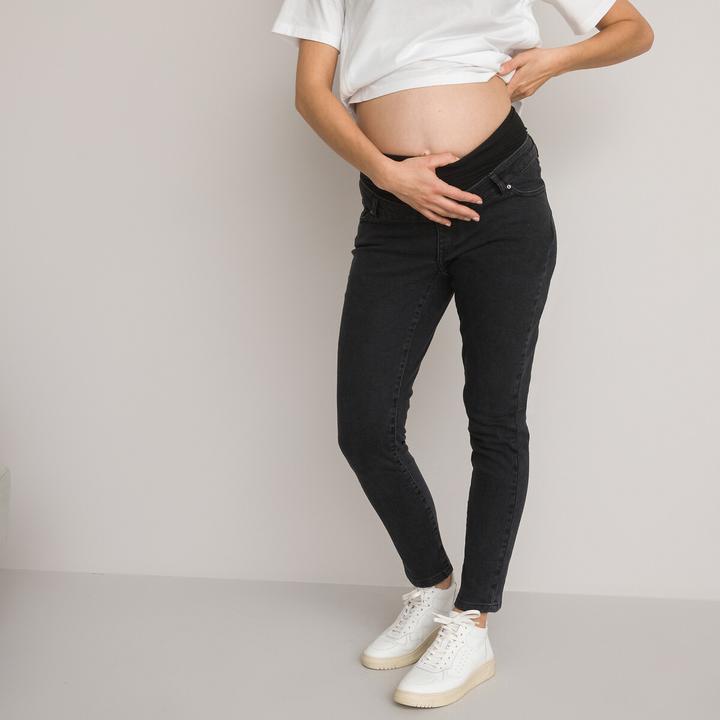 Actual product image La Redoute Collections Slim fit jeans for pregnancy (38)