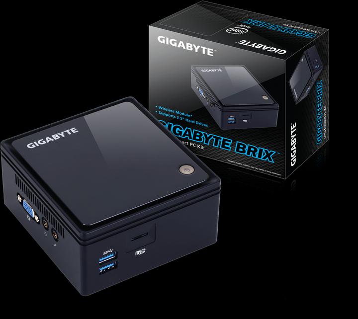 Actual product image Gigabyte Brix GB-BACE 3000 (Intel Celeron N3000)