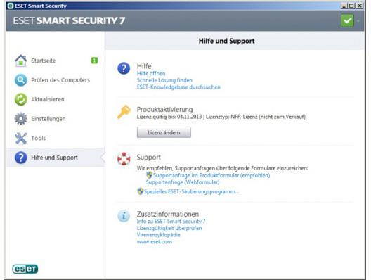 Produktbild ESET Smart Security 2014 Mini-Box Swiss Edt. (3 User, 12 Monate)