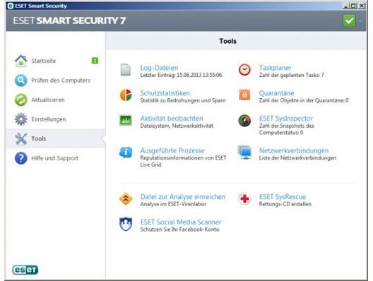 Produktbild ESET Smart Security 2014 Mini-Box Swiss Edt. (3 User, 12 Monate)