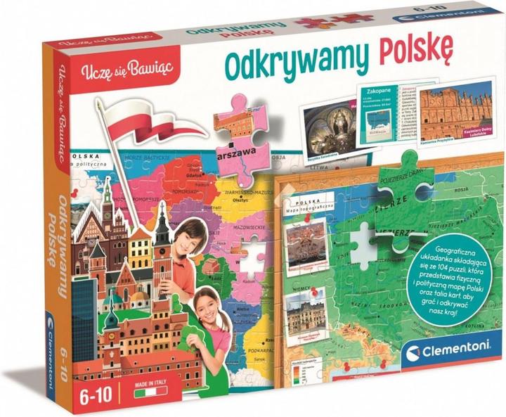 Immagine prodotto Clementoni Sto imparando e divertendomi allo stesso tempo. Scopriamo la Polonia