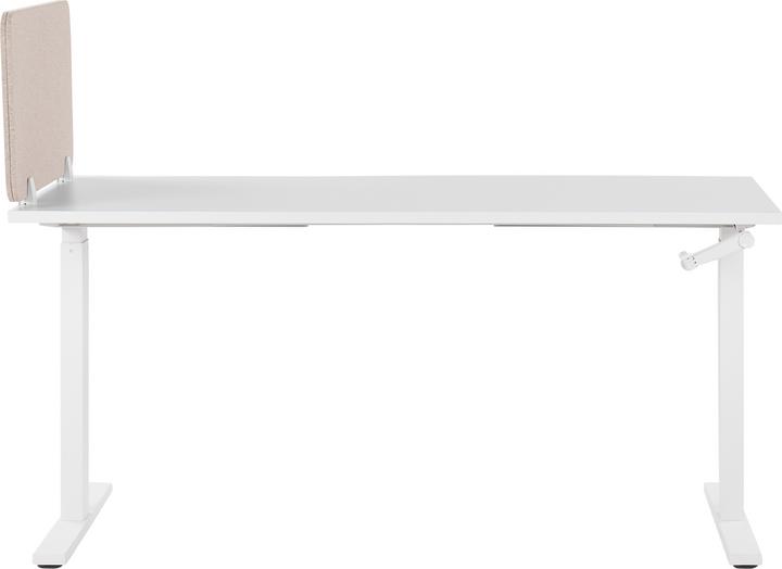 Immagine prodotto Beliani Divisorio per scrivania beige 80 x 40 cm WALLY