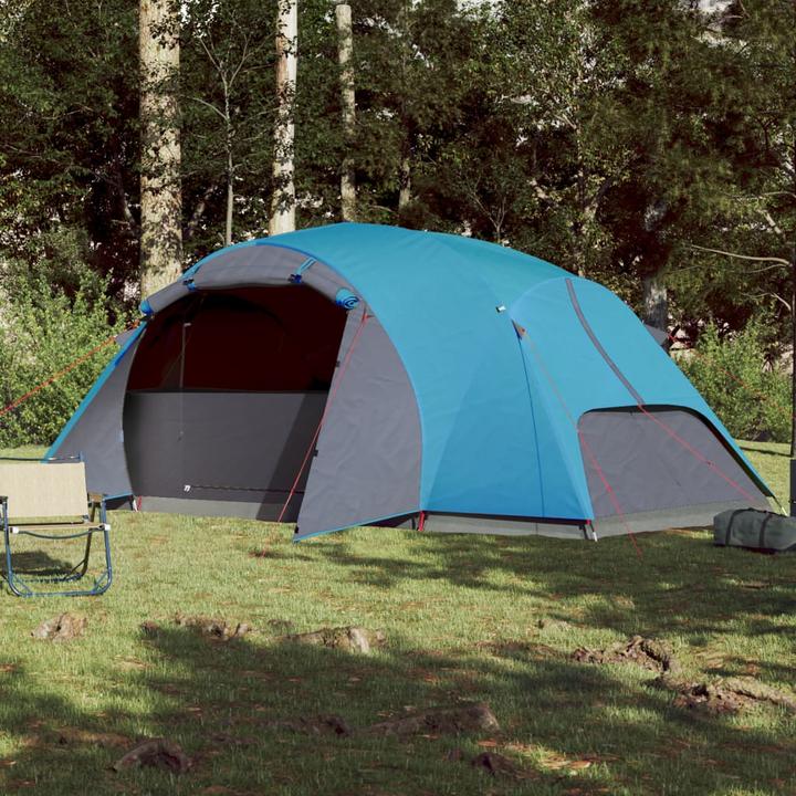 Immagine prodotto VidaXL Tenda da campeggio 8 persone 360 x 430 x 195 cm 190T Taffeta (Tenda a cupola, 10.10 kg, 8 persone)