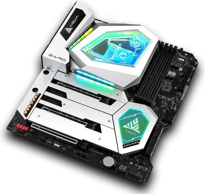 Produktbild AsRock Z490 Aqua (LGA 1200, Intel Z490, E-ATX)