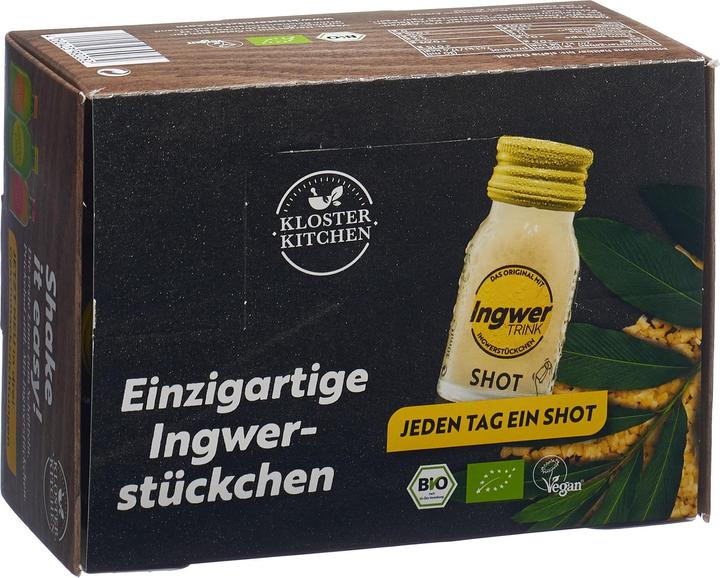 Produktbild Kloster Kitchen Ingwer Shot Classic Bio Box (12 x 3 cl)