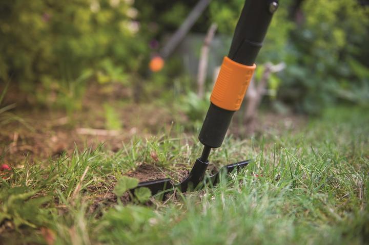 Productafbeelding Fiskars 1000690 Schop/ Troffel Tuin Troffel Staal Zwart, Oranje