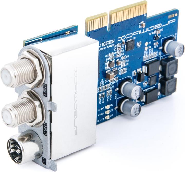 Immagine prodotto Dreambox Triplo sintonizzatore MultiStream con 2 x DVB-S2X-MS e 1 x DVB-C/T2