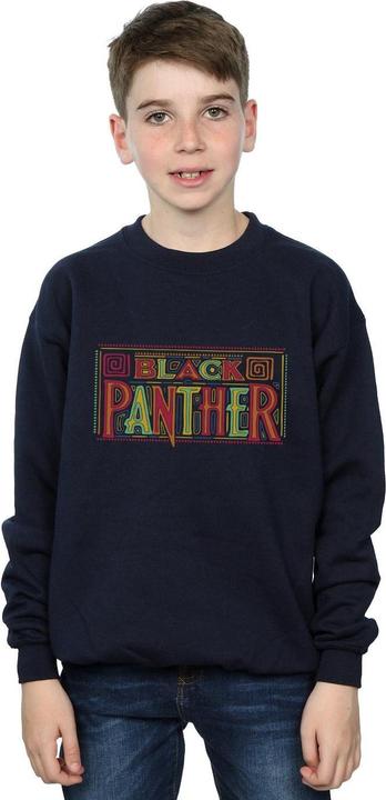 Produktbild Black Panther Tribal Logo Sweatshirt Jungen (152, 158)