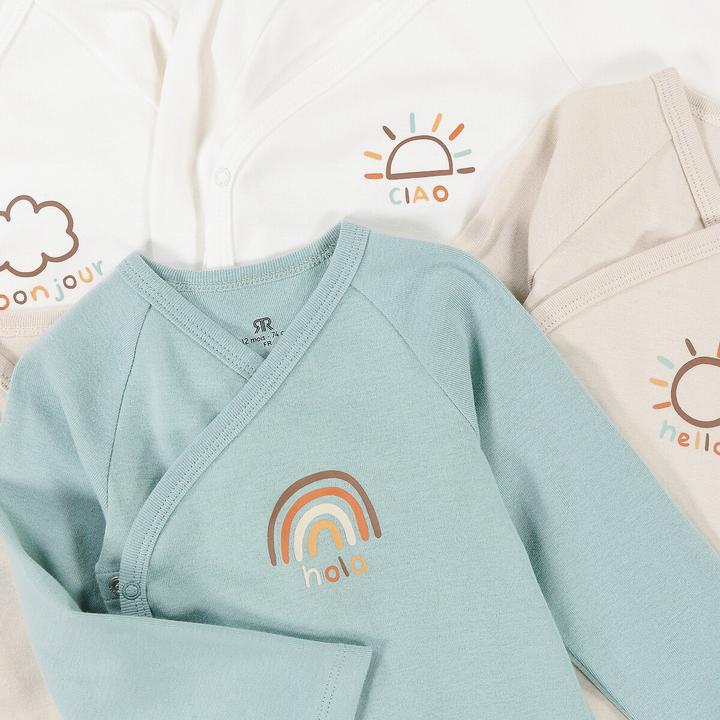 Immagine prodotto La Redoute Collections Confezione da 5 body con maniche lunghe (62)